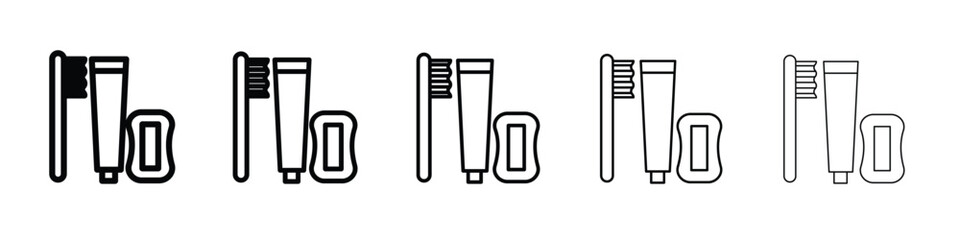 hygiene kit icon vector Illustration style for mobile app, website ui designs