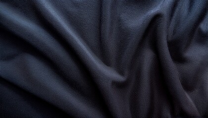 Obraz premium seamless textured dark polartec power dry fabric background with a subtle pattern ideal for design and textile applications
