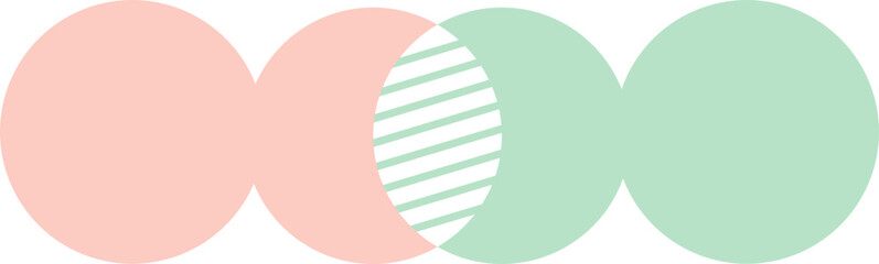 Colorful pattern name tag and banner frame sticker vector illustration for decoration