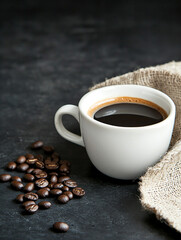 Brewing the perfect cup kitchen photography cozy atmosphere close-up coffee beans
