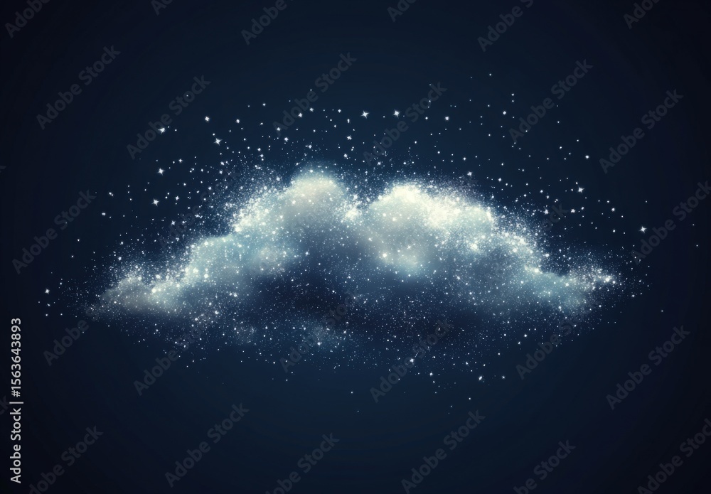Poster glittering gradient background with hologram effect and magic lights. holographic abstract fantasy b