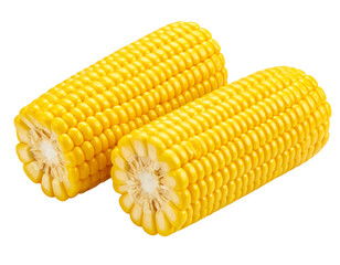 Bullseye with darts stuck in the center pg - Firefly_Shucked ears of corn - isolated image