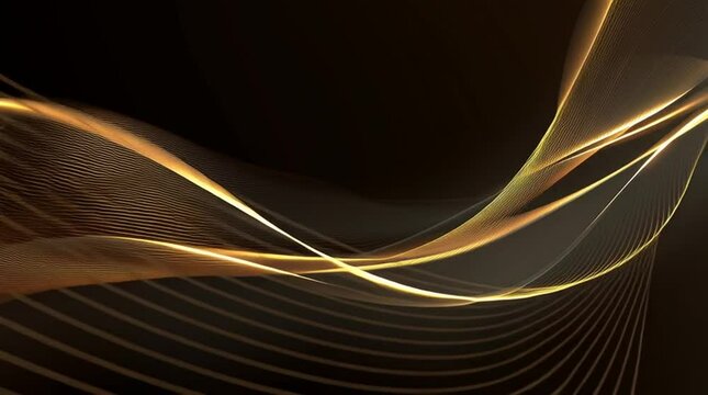 abstract background with waves