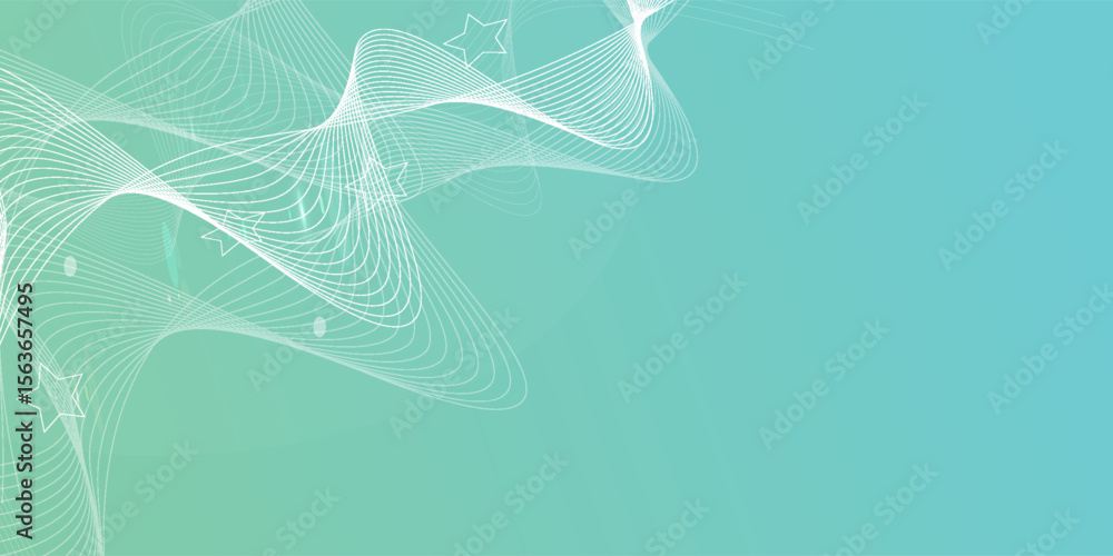 Poster background of abstract vectors with soft colors