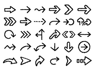 Hand Drawn Arrow