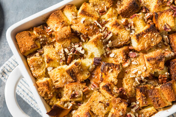 Sweet Homemade Baked French Toast Casserole