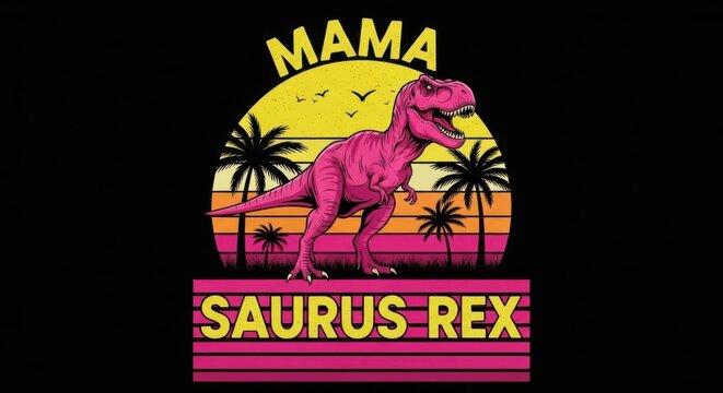 Mama Dinosaur Loves Her Little Roars