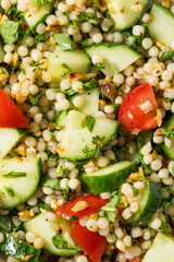 Healthy Homemade Mediterranean Couscous Salad