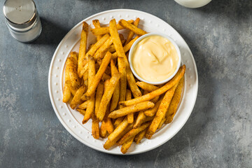 Spicy Homemade Asian French Fries