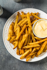 Spicy Homemade Asian French Fries