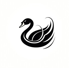 Black swan logo