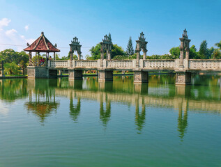 Naklejka premium Taman ujung Soekasada in Karangasem, Bali