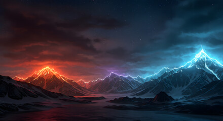 AI Technology Background Design: Futuristic Digital Intelligence