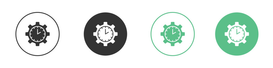 Productivity icon modern, simple, vector, icon for website design, mobile app