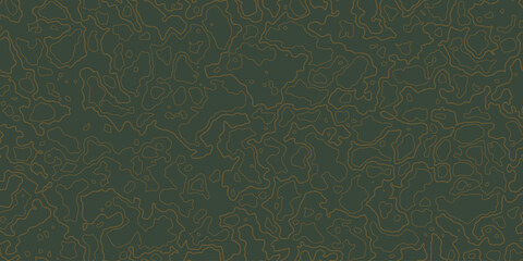 Abstract contour patterns on dark background evoke a sense of depth and movement in design