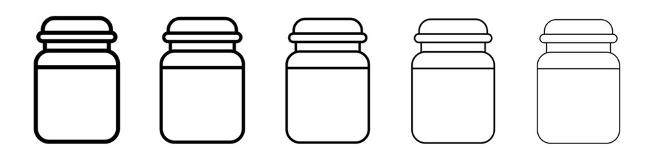 honey jar icon simple isolated vector sign