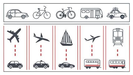 Transportation Icons