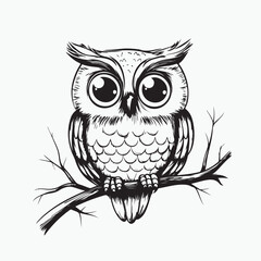 owl on a branch