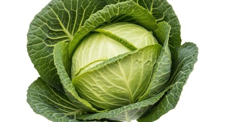 Fresh Green Cabbage Healthy Vegetable Food
