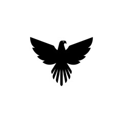Eagles Silhouette Vector logo design