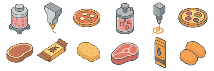 Food technologies show different methods of food production and preparation, including innovative ingredients and processes