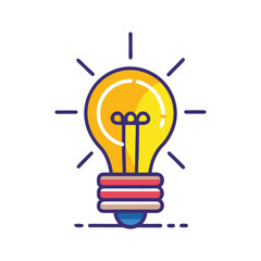 unique, minimal, 3d, idea icon, idea logo, vector files