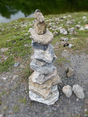 A colorful landscaped formal public garden