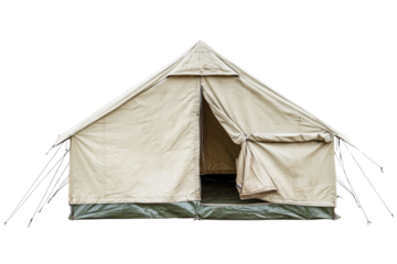 tourist tent isolated on white PNG