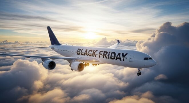 Black Friday Deals Take Flight High Above the Clouds