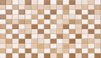 Ceramic square tiles wall texture for background.