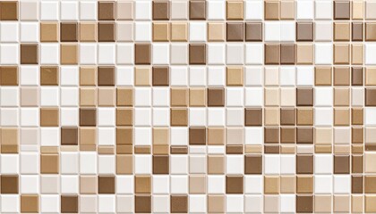 Ceramic square tiles wall texture for background.
