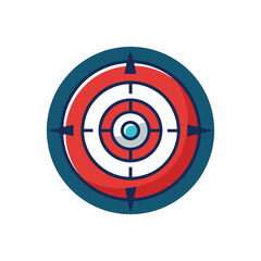 unique minimal target icon target logo target vector files