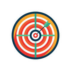unique minimal target icon target logo target vector files