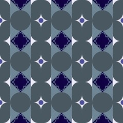 Multicolored abstract seamless background with different shapes, folded into a seamless pattern.
Abstract multicolored texture for printing on paper, fabric, background for other graphic design.