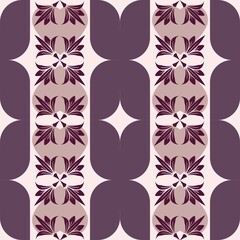 Purple abstract seamless background with different shapes, folded into a seamless pattern.
Abstract multicolored texture for printing on paper, fabric, background for other graphic design.