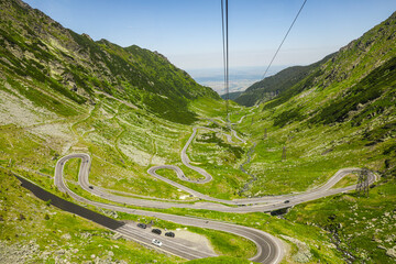 Transfagarasan Winding Road Through the Carpathian Mountains – Spectacular Romanian Mountain...