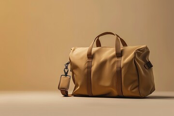 Ultra Hd Visual of Sustainable Travel Bag Mockup Design