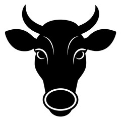 cow head vector