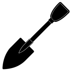 shovel isolated on white