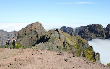 Chemin de randonnée à Pico do Arriero - Madère