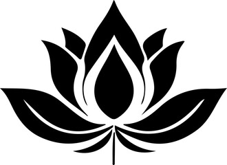 Water Lily Silhouette Vector Art, Water Lily Shadow Art Design, Water Lily Silhouette Illustration, Water Lily Floral Silhouette Vector, Water Lily Black Outline Vector, Water Lily Bloom Silhouette Ar