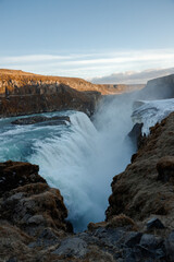 Gullfoss Waterfall, Hvita River, Iceland