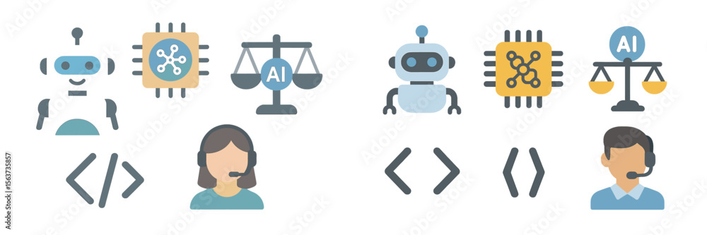 Poster Exploring the intersection of artificial intelligence and human interaction in technology