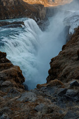 Gullfoss Waterfall, Hvita River, Iceland