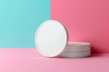 Clear Pixel Picture of Promotional Sticker Mockup Design Psd Label Template