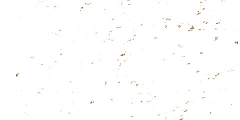 Abstract doted and confetti golden glitter and dust particles splatter on transparent background. Dust golden grunge background. Vector illustration.