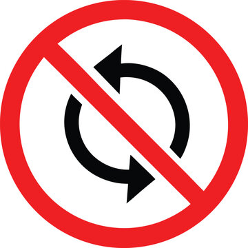 No change sign. Replace, refresh and update icon vector illustration.