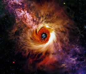 earth in space galaxy in space
