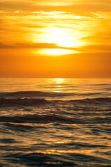 Obraz premium sunset over the sea