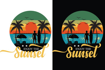 Enjoy The Sunset in the Summer